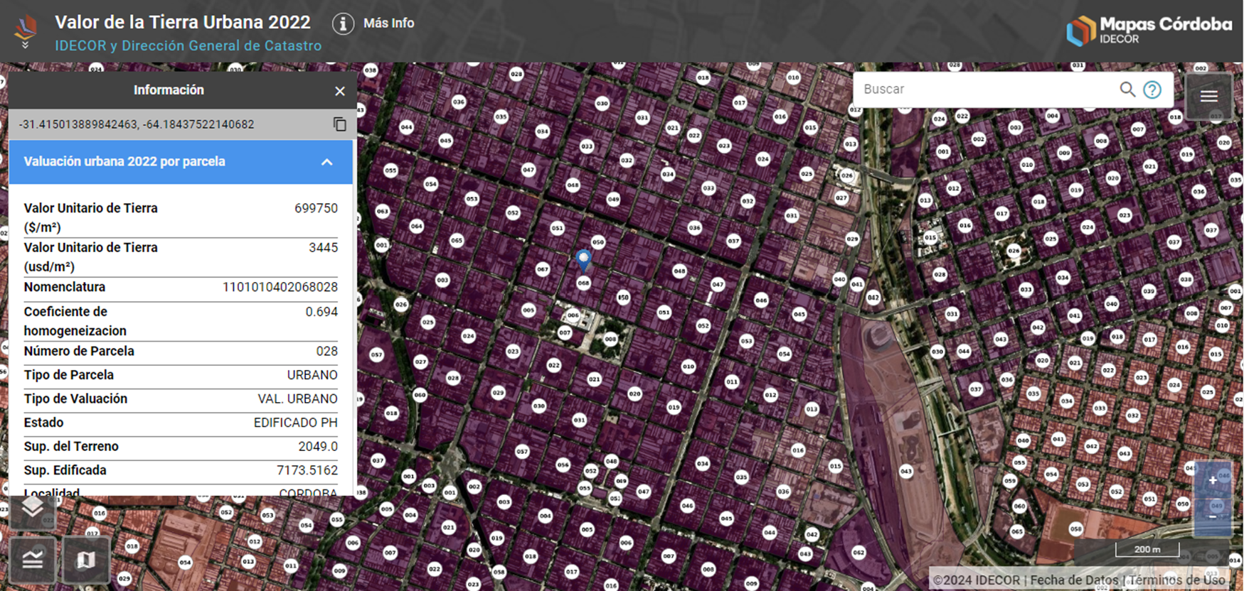 Extract from Urban Land Valuation